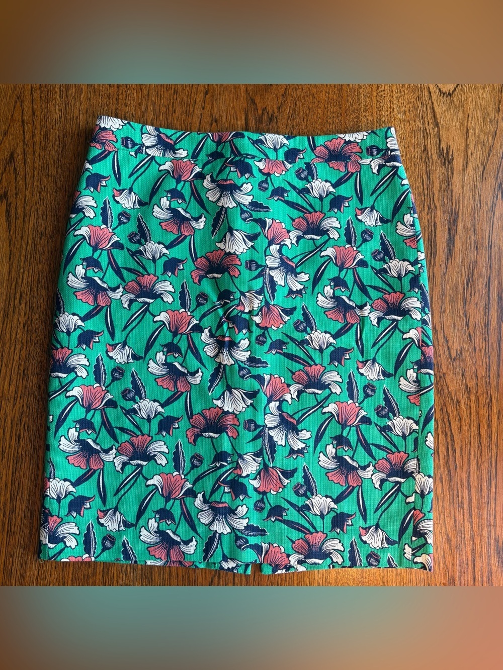 J.Crew Floral Pencil Skirt size 6
